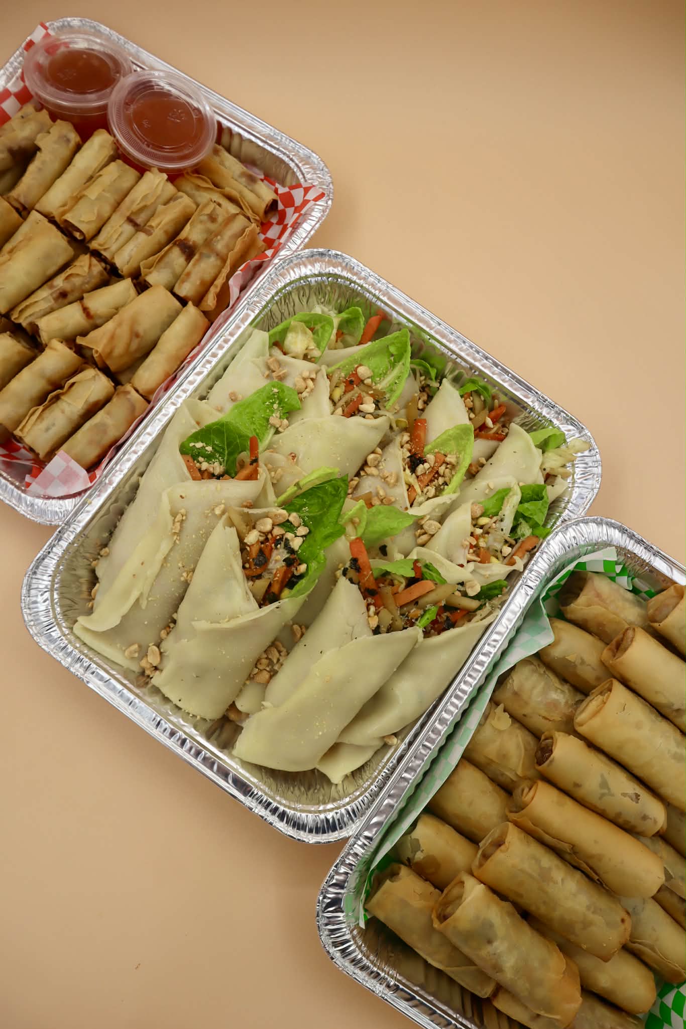 Food catering package options